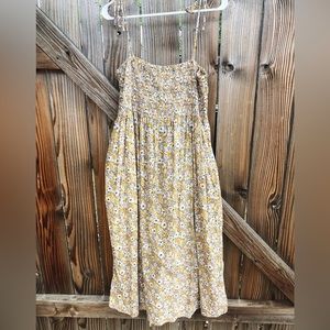Frye X Anthropologie Alice floral maxi dress